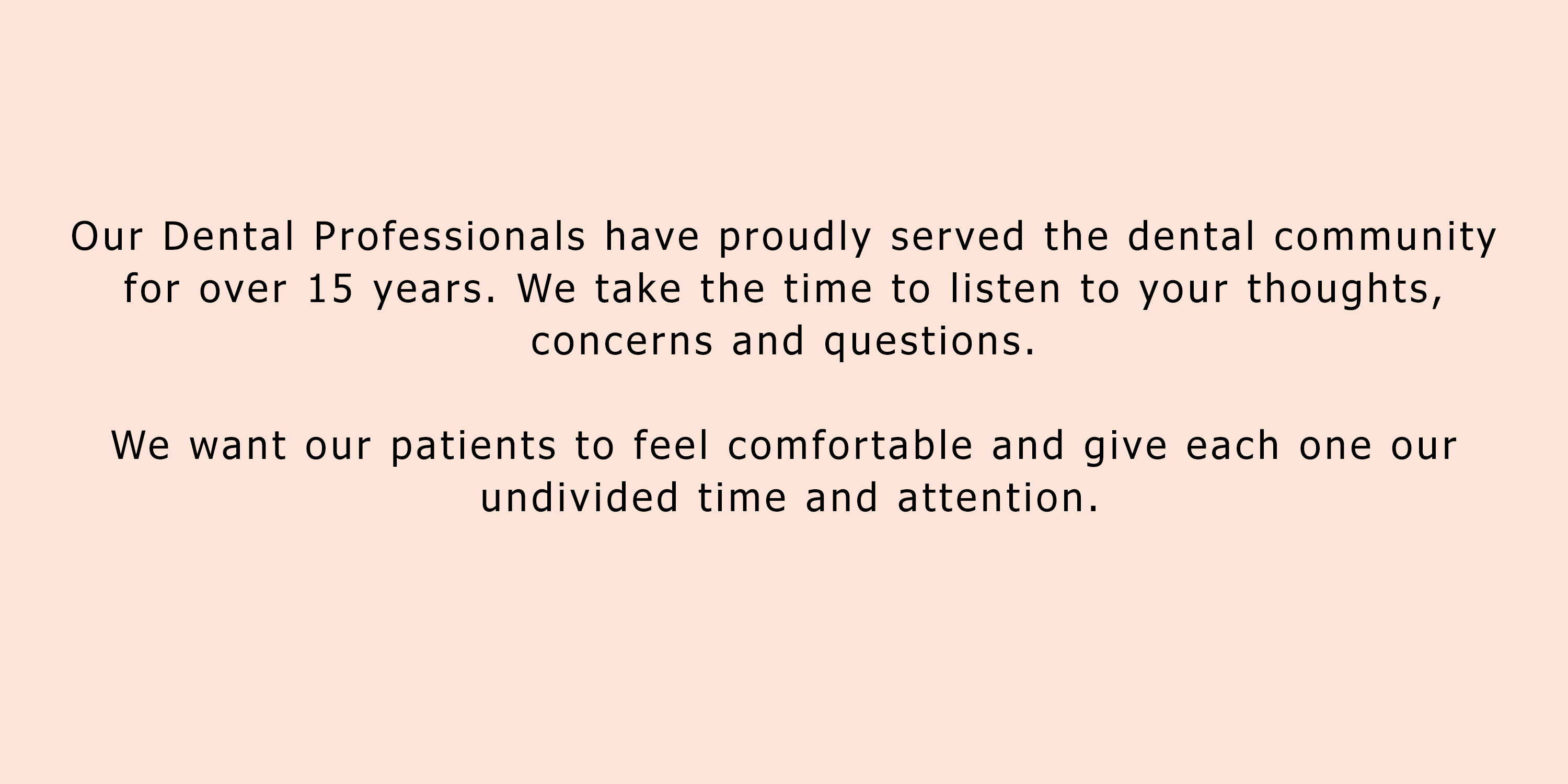 A message from the team